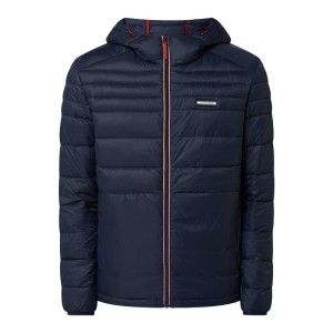 Kurtka pikowana z kapturem