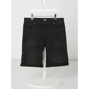 Szorty jeansowe o kroju regular fit z dodatkiem streczu