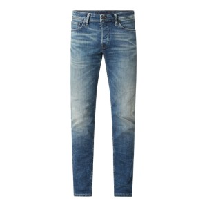 Jeansy o kroju slim fit z dodatkiem streczu model ‘Glenn’