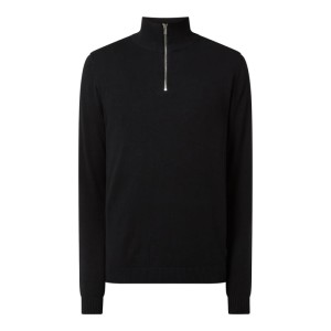 Bluza z kołnierzem z bawełny