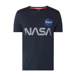 T-shirt z haftem NASA