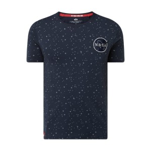 T-shirt ze wzorem w gwiazdki