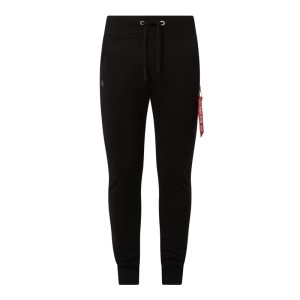 Spodnie dresowe o kroju slim fit z kieszeniami cargo