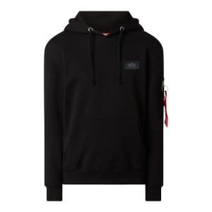 Bluza z kapturem i kieszenią na rękawie