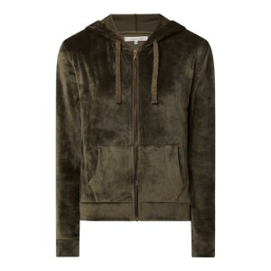 Bluza rozpinana z pluszu model ‘Fresko Sealake’