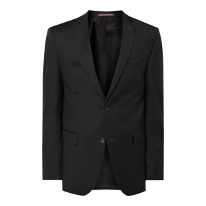 Marynarka na 2 guziki o kroju modern fit z żywej wełny