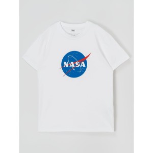 T-shirt z nadrukiem NASA