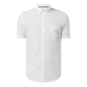 Koszula casualowa o kroju regular fit z bawełny z krótkim rękawem