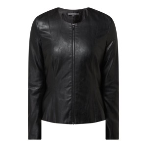 Żakiet z imitacji skóry