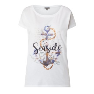 T-shirt z nadrukiem z kotwicą