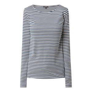 Bluzka z długim rękawem z mieszanki bawełny i modalu