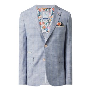 Marynarka na 2 guziki z dodatkiem lnu