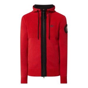 Kurtka z dzianiny z kapturem