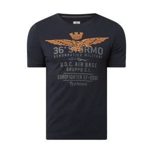 T-shirt z nadrukiem z logo