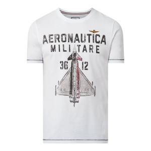 T-shirt z nadrukiem z logo