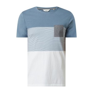 T-shirt z kieszenią na piersi model ‘Riggin’