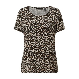 T-shirt z wiskozy model ‘Simply’