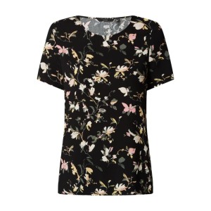 T-shirt z wiskozy model ‘Simply’