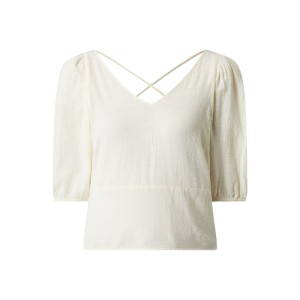 Bluzka krótka z bawełny model ‘Gabi’