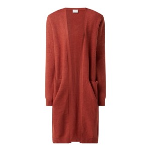 Długi kardigan z mieszanki wiskozy model ‘Viril’