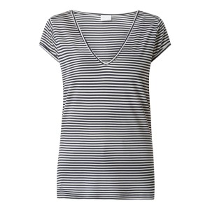 T-shirt z wiskozy model ‘Scoop’