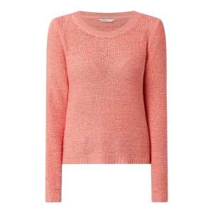 Sweter z przędzy tasiemkowej model ‘Geena’