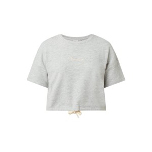 Bluza o pudełkowym kroju z krótkimi rękawami model ‘Lissi’