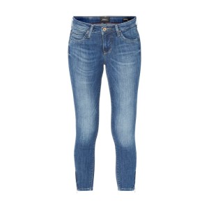 Jeansy o kroju skinny fit z zamkami model ‘Kendell’