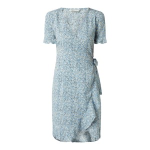 Sukienka kopertowa z krepy model ‘Olivia’