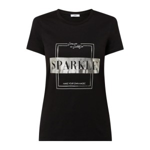 T-shirt z bawełny z nadrukiem z napisem model ‘Neo’