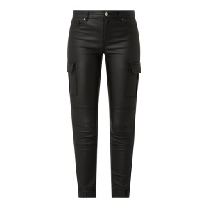 Jeansy cargo o kroju slim fit ankle cut z dodatkiem streczu model ‘Missouri’