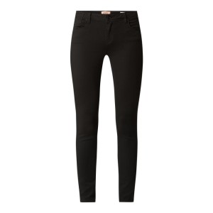 Jeansy o kroju skinny fit z bawełny