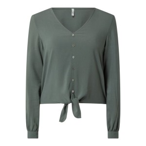 Bluzka z wiązanym dołem model ‘Nina’