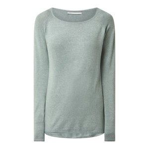 Sweter z mieszanki wiskozy model ‘Mila Lacy’