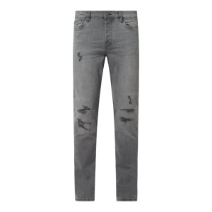 Jeansy o kroju slim fit z dodatkiem streczu model ‘Loom’
