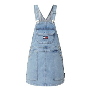 Sukienka na szelkach z denimu