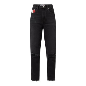 Jeansy o kroju mom fit z bawełny model ‘Mom Jean’