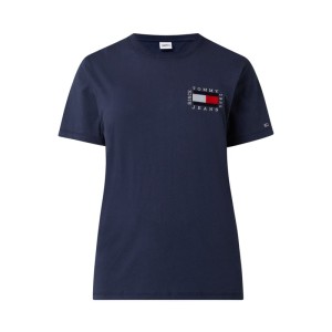 T-shirt z detalami z logo