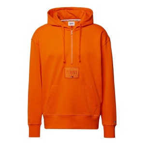 Bluza z kapturem i naszywką z logo