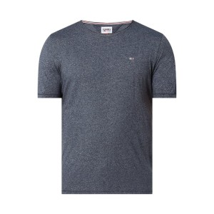 T-shirt o kroju slim fit z wyhaftowanym logo model ‘Jaspe’