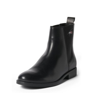 Sztyblety ze skóry z elastycznymi wstawkami