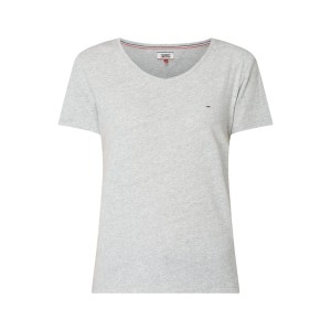 T-shirt z wyhaftowanym logo