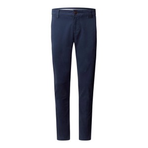 Chinosy o kroju slim fit z dodatkiem streczu model ‘Scanton’