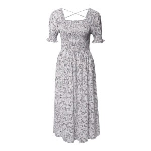 Sukienka midi ze wzorem w kropki