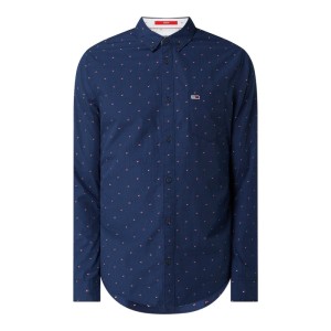 Koszula casualowa o kroju slim fit z bawełny ekologicznej