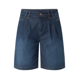 Bermudy z imitacji denimu model ‘Shorty’