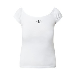 Bluzka z wycięciami na ramionach z dodatkiem streczu