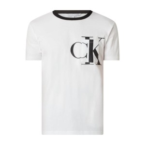 T-shirt z nadrukiem z logo