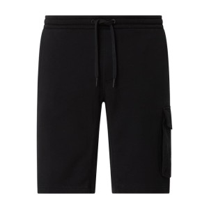 Szorty z dzianiny dresowej z kieszenią cargo