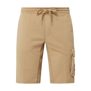 Szorty z dzianiny dresowej z kieszenią cargo